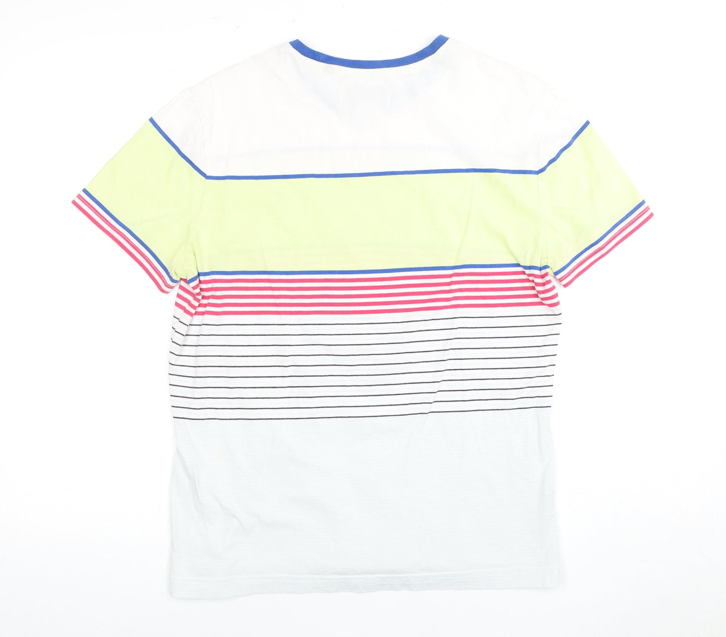 Original Penguin Men's Multicoloured Striped T-Shirt M