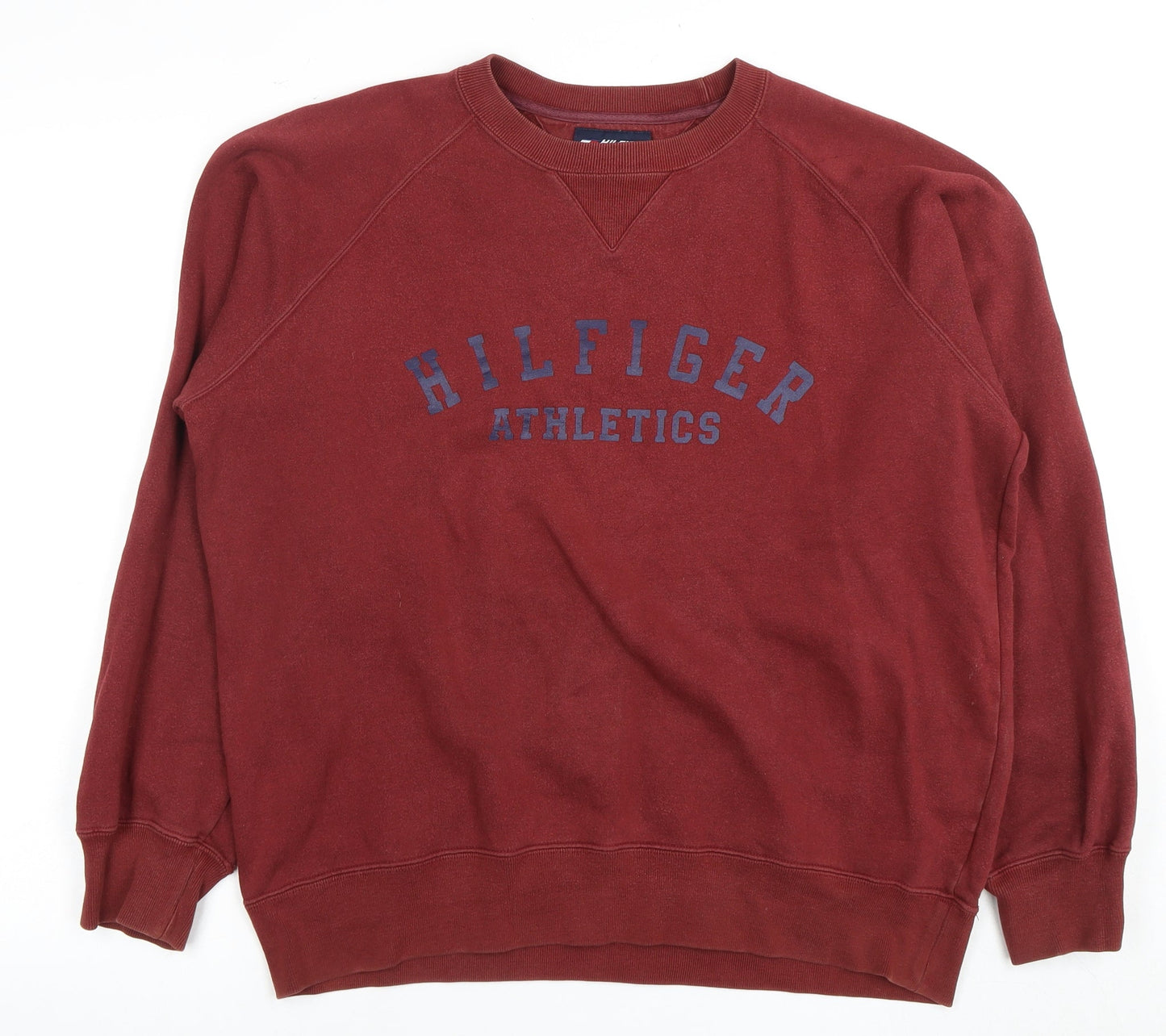 Tommy Hilfiger Men's Red Pullover Sweatshirt M