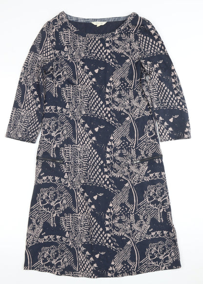White Stuff Women's Multicoloured Floral Dress Size 8