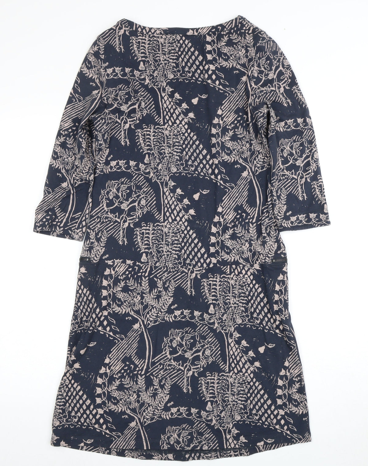 White Stuff Women's Multicoloured Floral Dress Size 8