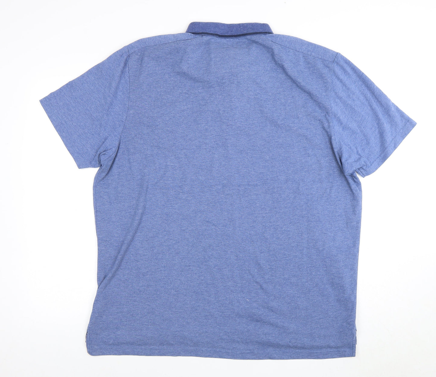 SoulCal & Co Men's Blue 3XL Polo Shirt, Casual Summer Wear