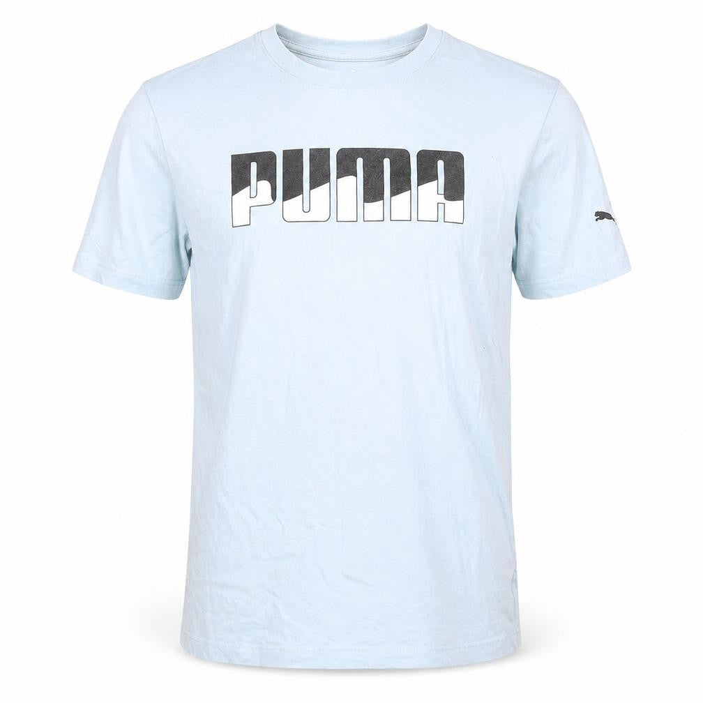 Mens UK Size M PUMA Blue  T-Shirt