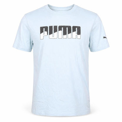 Mens UK Size M PUMA Blue  T-Shirt