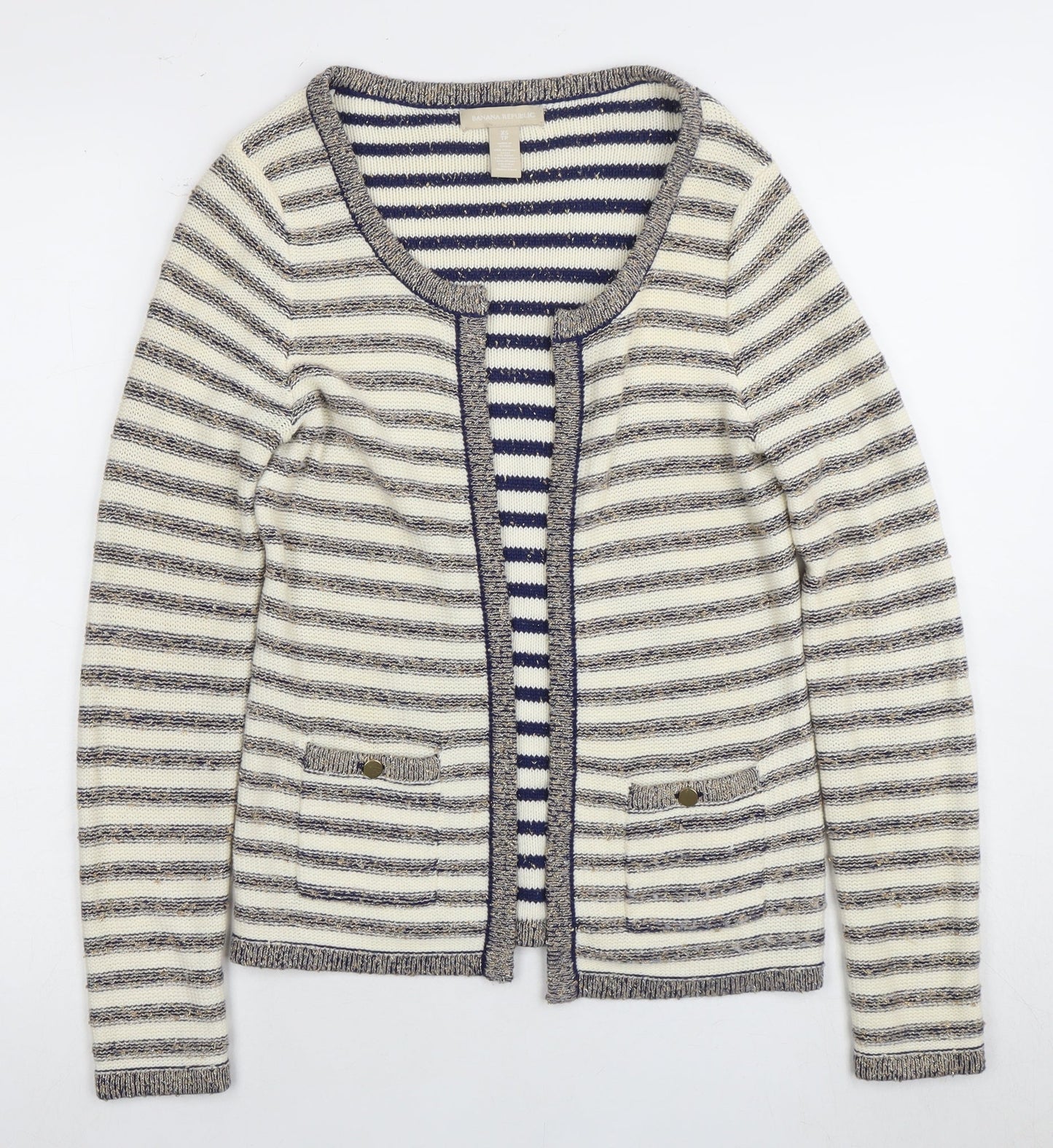 Womens UK Size XS Banana Republic Multicoloured Cardigan Jumper