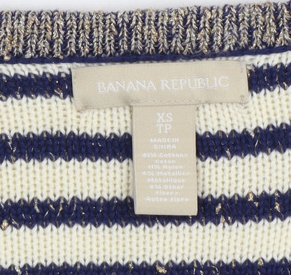 Womens UK Size XS Banana Republic Multicoloured Cardigan Jumper