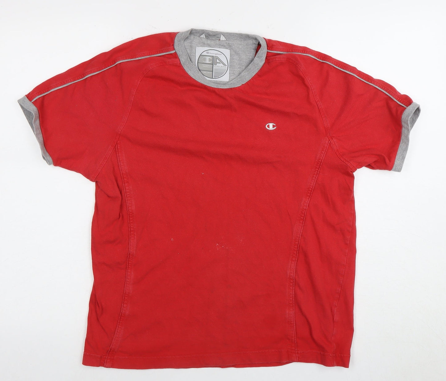 Mens UK Size S Champion Red  T-Shirt