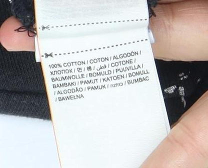 Superdry Women's Black Graphic Pullover Sweatshirt S