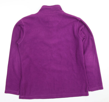 Regatta Women's Purple Fleece Pullover, Size 8, Casual