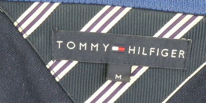 Tommy Hilfiger Men's Blue V-Neck Pullover Jumper M