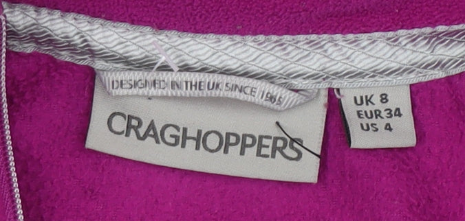 Craghoppers Women's Purple Pullover Sweatshirt Size 8