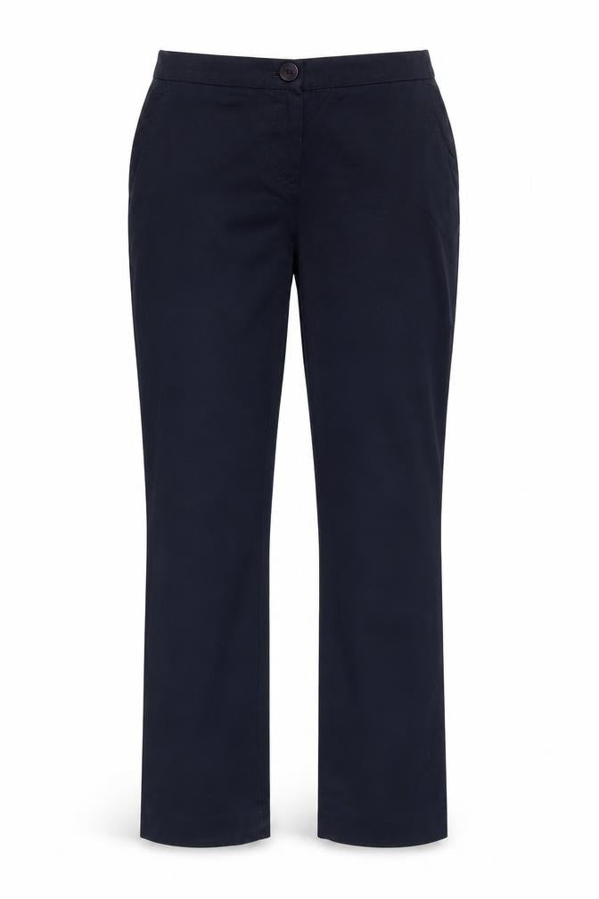 Kew 159 Women's Black Straight Trousers Size 8