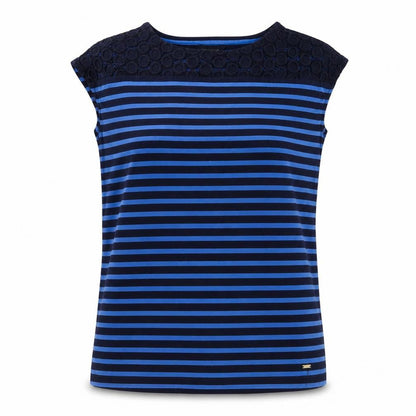Womens UK Size XS Tommy Hilfiger Blue Basic T-Shirt