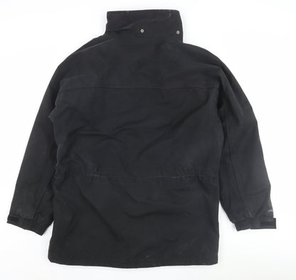 Mens UK Size L Trespass Black Parka Coat