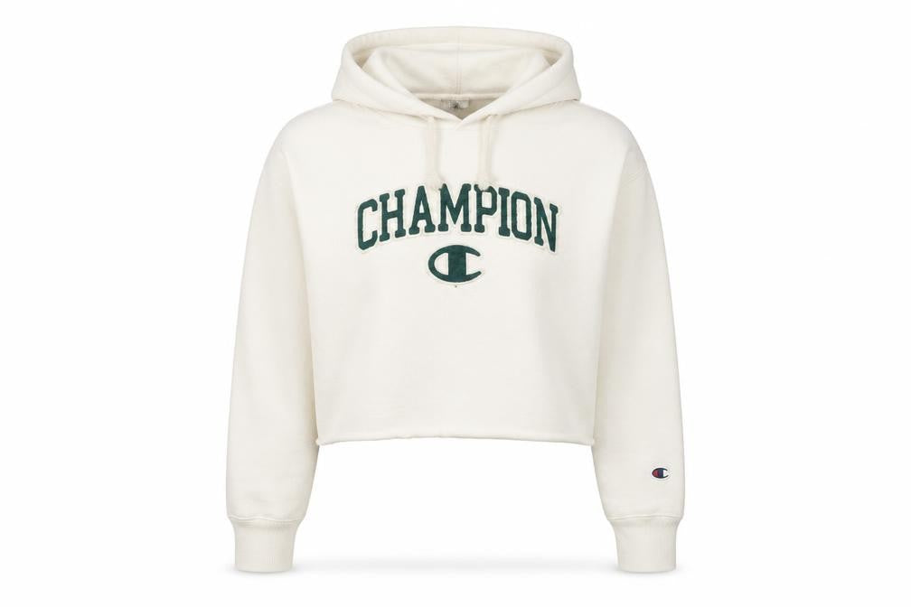 Womens UK Size S Champion Ivory Pullover Hoodie
