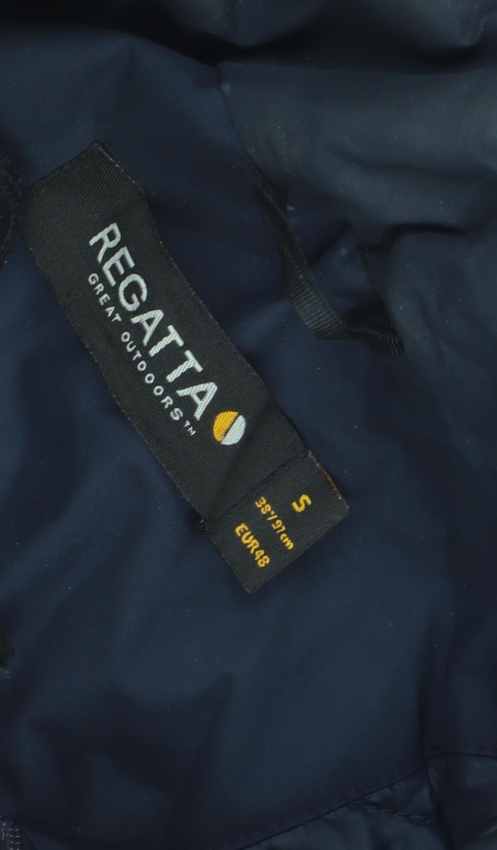 Mens UK Size S Regatta Blue Parka Coat