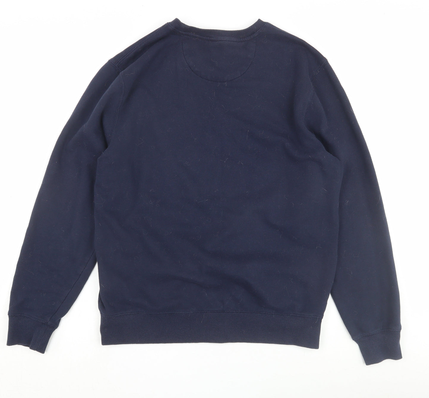 Mens UK Size M DKNY Blue Pullover Sweatshirt