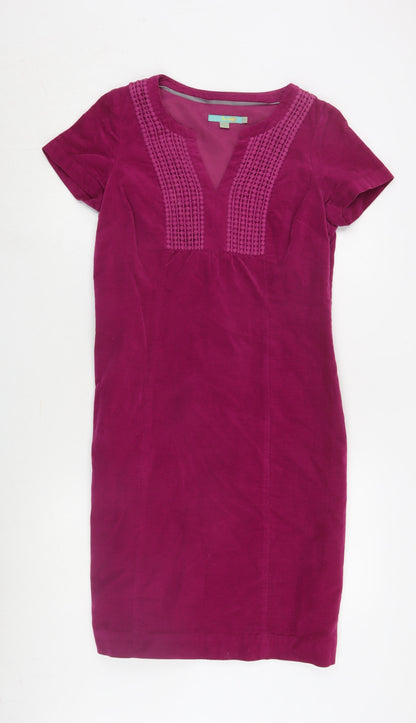 Boden Women's Purple Sheath Dress Size 12