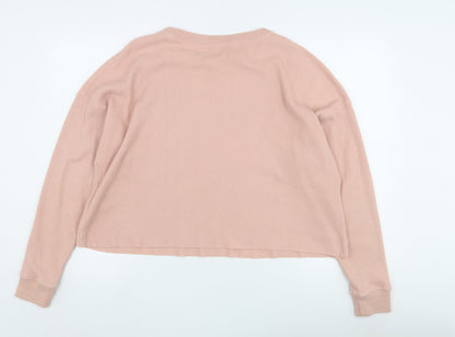 Abercrombie & Fitch Pink Women's Basic T-Shirt M