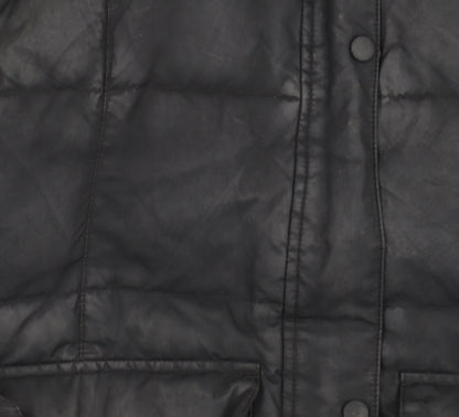 Regatta Women's Black Puffer Jacket Size 12 Fur Hood