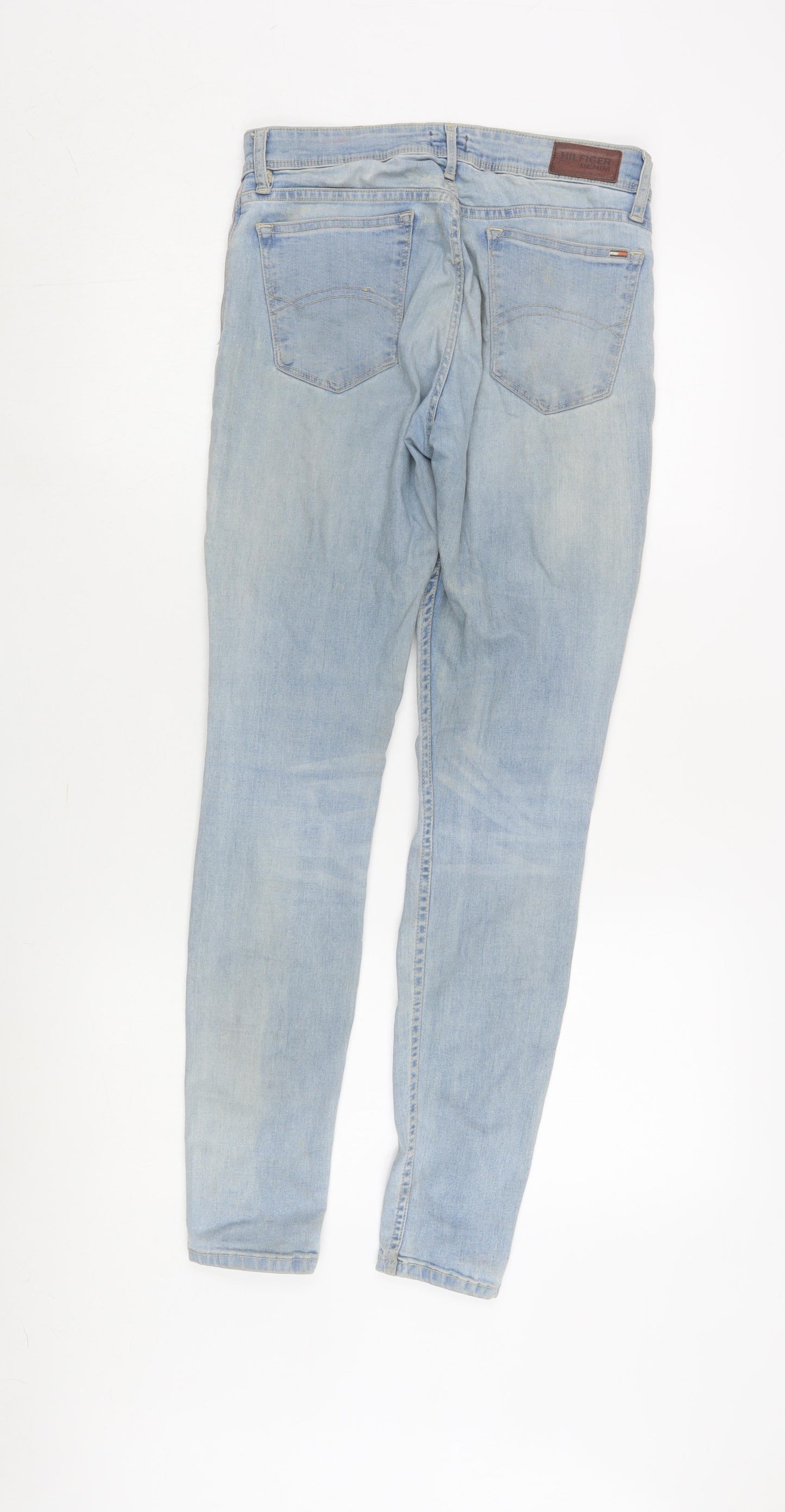 Mens UK Size 28 Tommy Hilfiger Slim Fit Skinny Blue Jeans