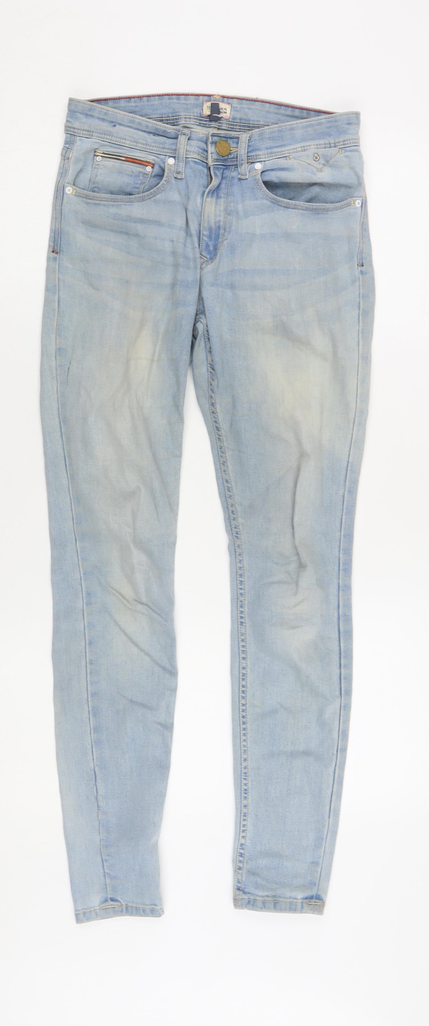 Mens UK Size 28 Tommy Hilfiger Slim Fit Skinny Blue Jeans