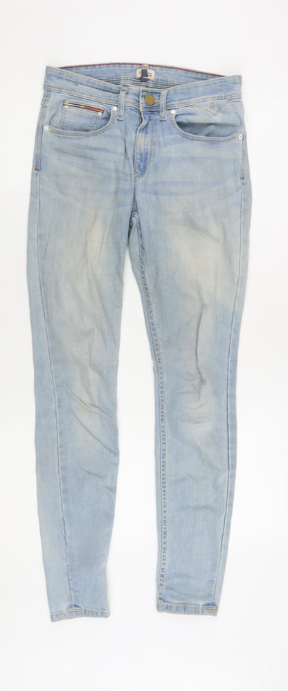 Mens UK Size 28 Tommy Hilfiger Slim Fit Skinny Blue Jeans