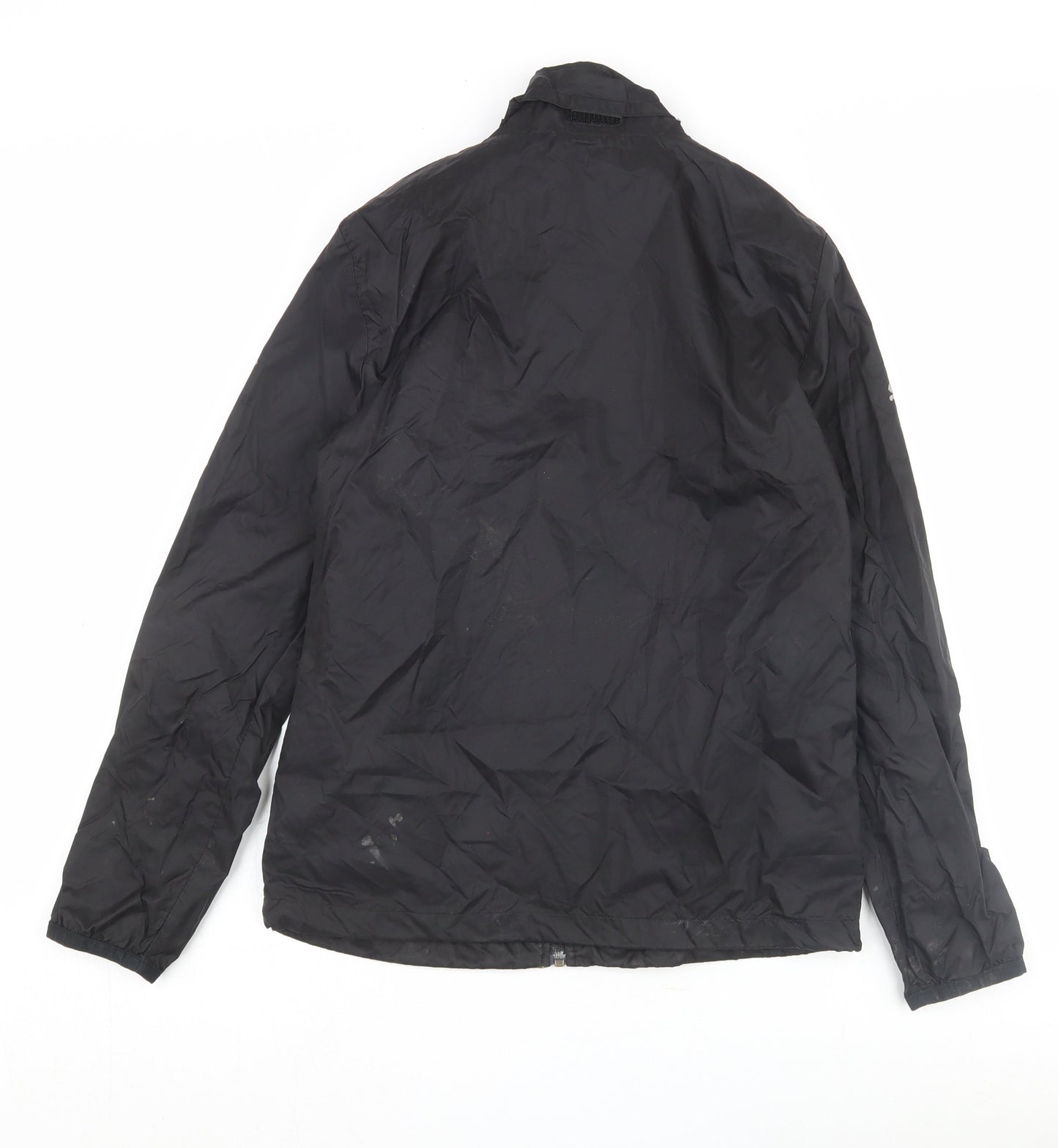 Puma Boys Black Basic Jacket, 14 Years, Logo Accents