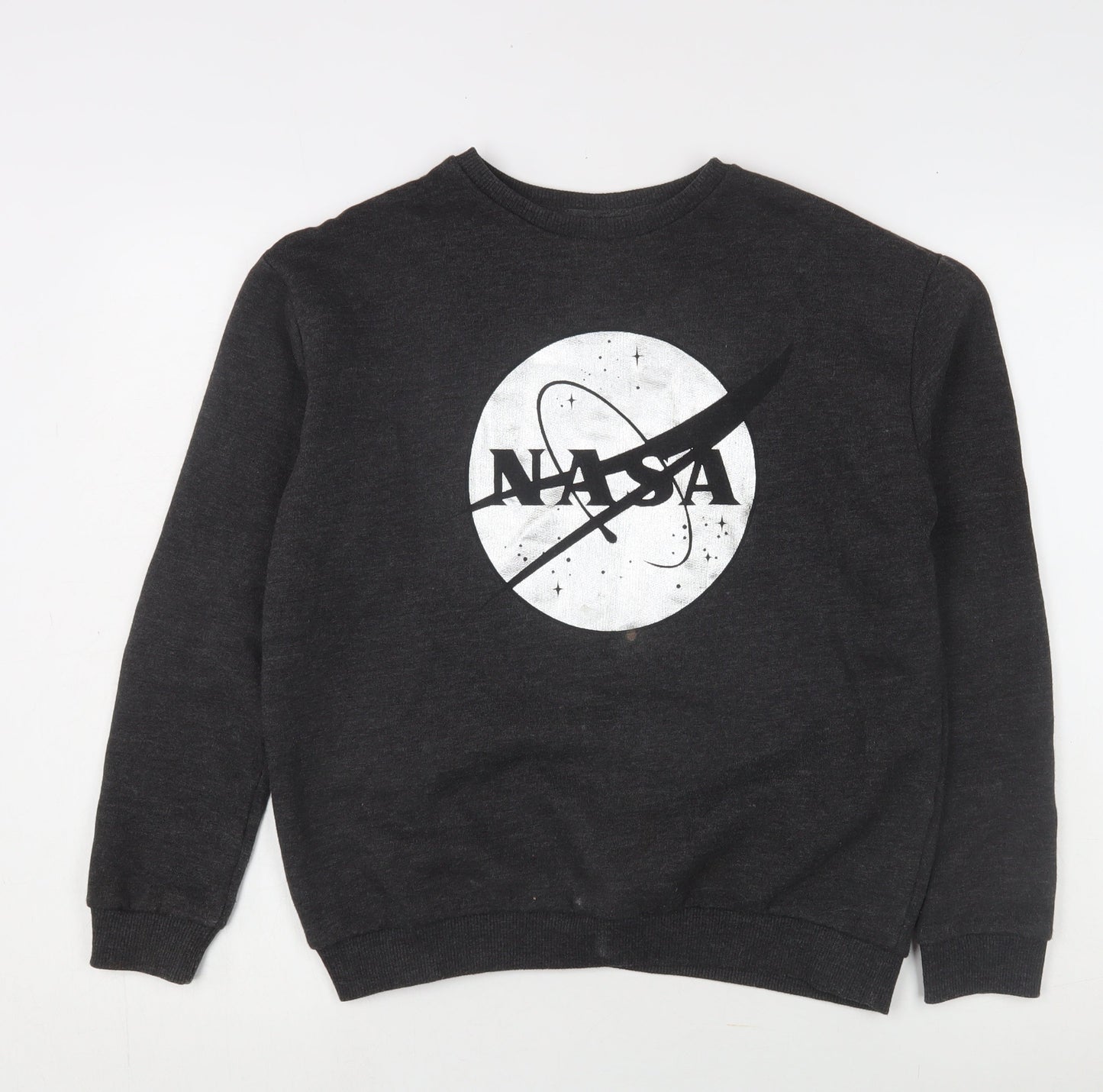 Unisex NASA Black Sweatshirt Size 10