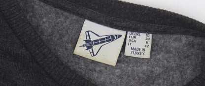 Unisex NASA Black Sweatshirt Size 10