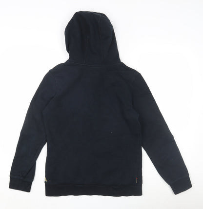 Adidas Unisex Kids Black Pullover Hoodie Size 11-12 Years