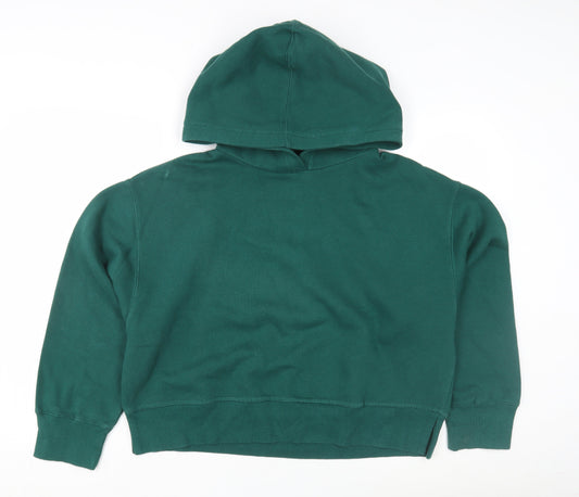 Adidas Women’s Green Hoodie - Size 16, Casual Autumn Wear