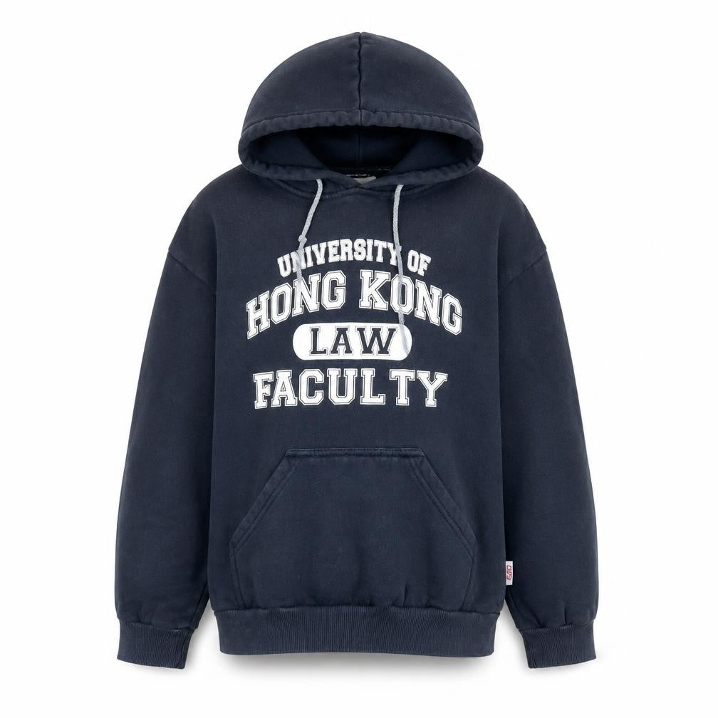 DOS Men's Blue University Graphic Hoodie Size S