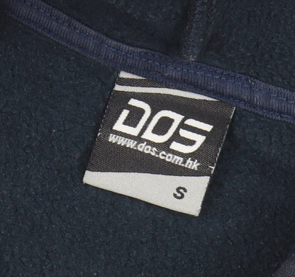 DOS Men's Blue University Graphic Hoodie Size S