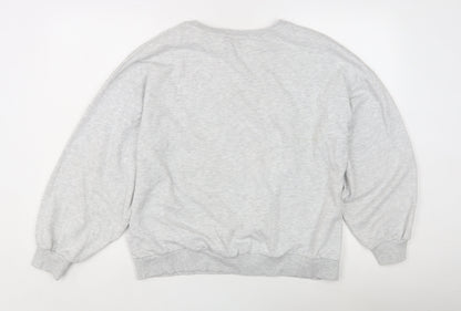 River Island Grey Women's Pullover Sweatshirt M