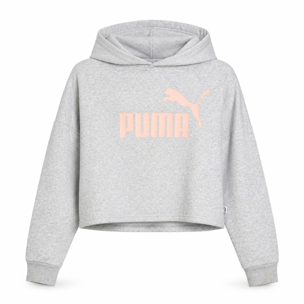 Teens UK Size 14 PUMA Grey Pullover Hoodie