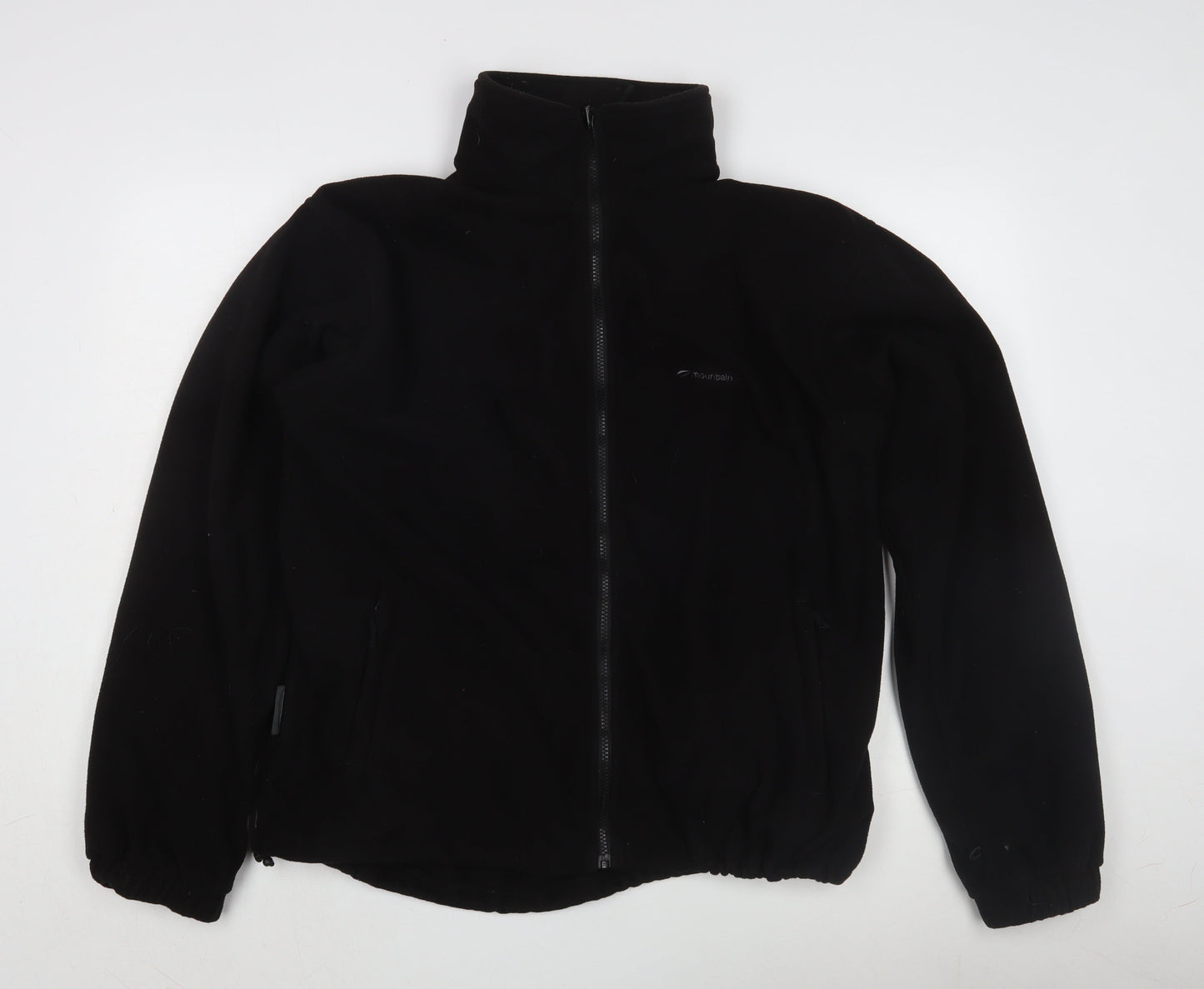 Mens UK Size L Mountain Life Black Basic Jacket