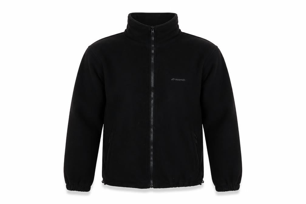 Mens UK Size L Mountain Life Black Basic Jacket