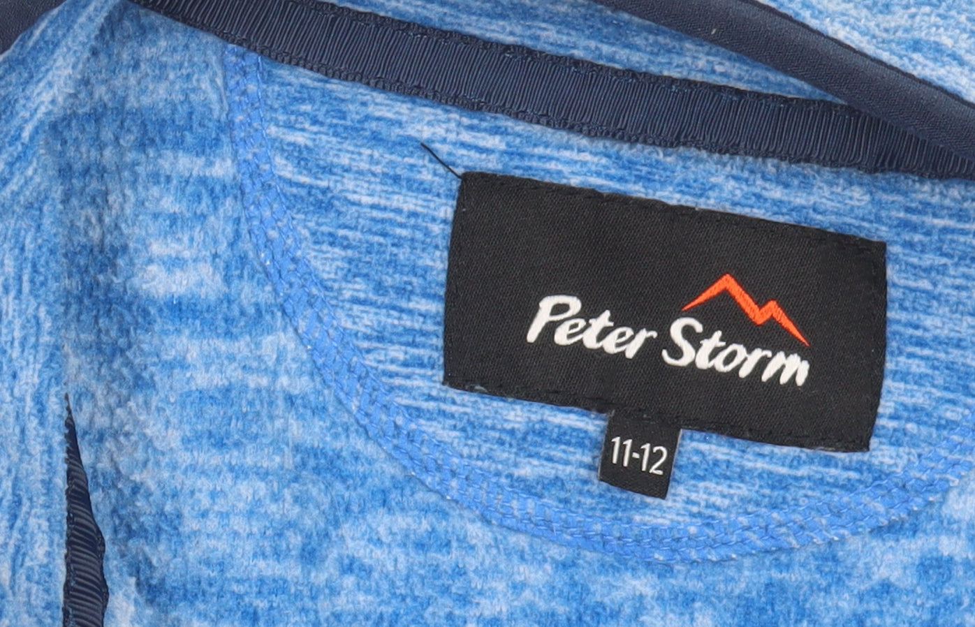 Peter Storm Boys Blue Zip Jacket 11-12 Years Casual