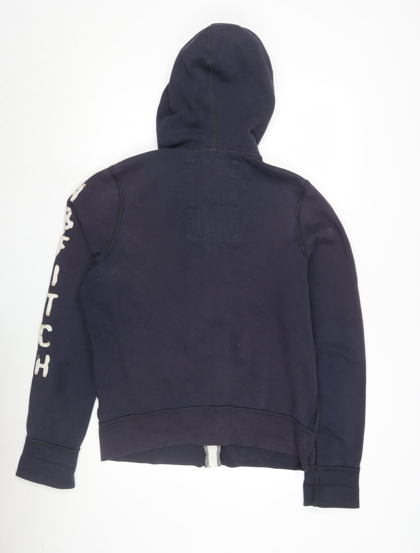 Abercrombie & Fitch Men's Blue Full Zip Hoodie M