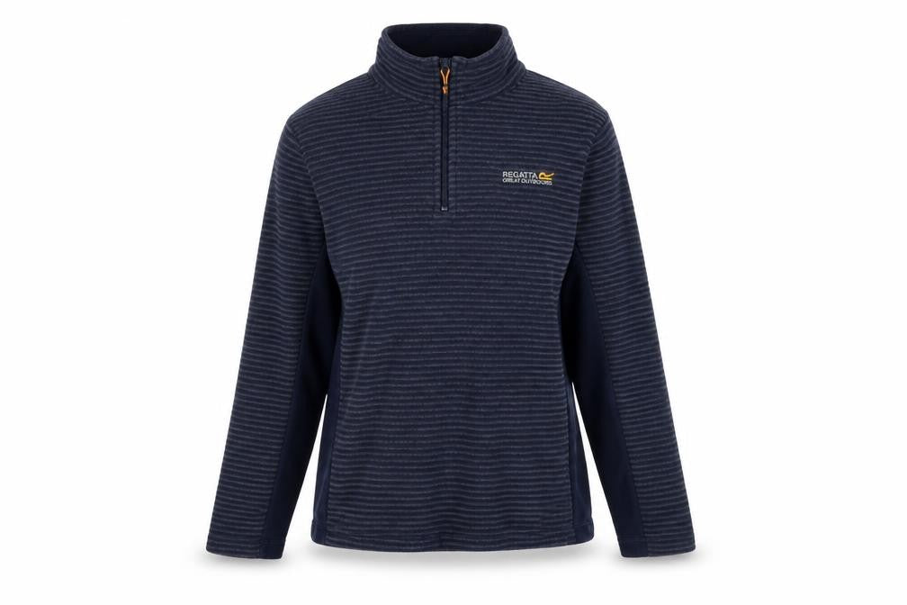 Womens UK Size 12 Regatta Blue 1/2 Zip Sweatshirt