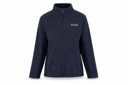 Womens UK Size 12 Regatta Blue 1/2 Zip Sweatshirt