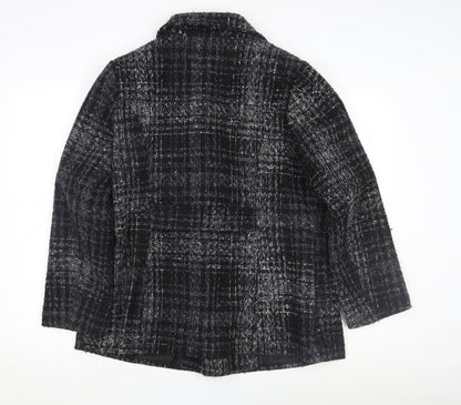 Womens UK Size 16 Bm Collection Multicoloured Pea Coat