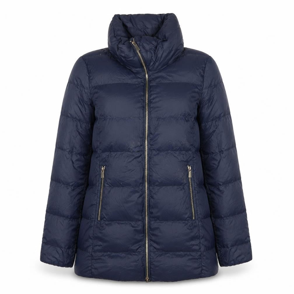 Womens UK Size XS Mango Blue Puffer Jacket