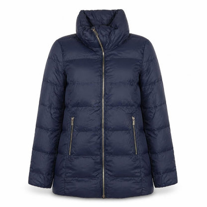 Womens UK Size XS Mango Blue Puffer Jacket