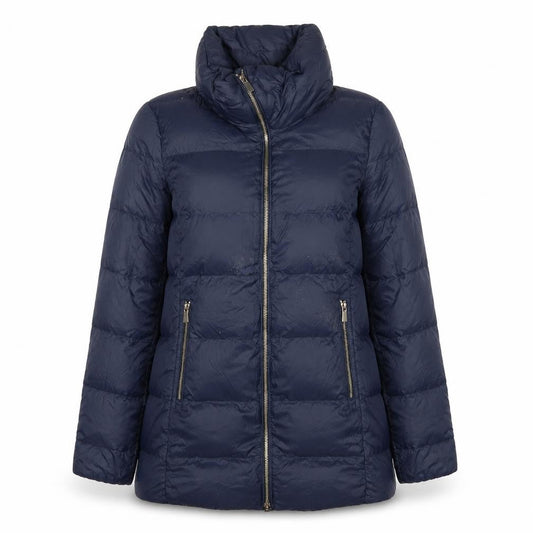 Womens UK Size XS Mango Blue Puffer Jacket