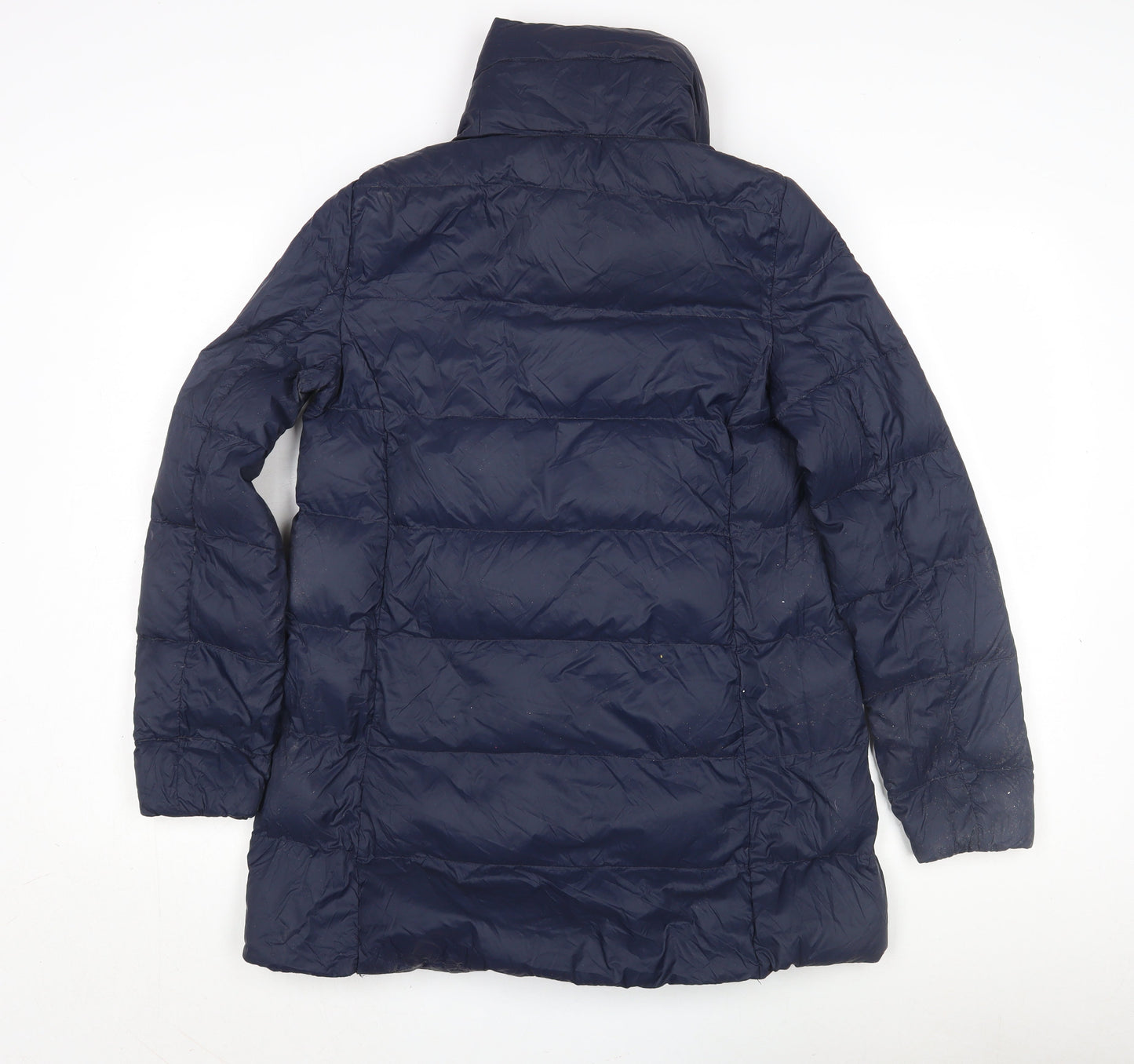 Womens UK Size XS Mango Blue Puffer Jacket