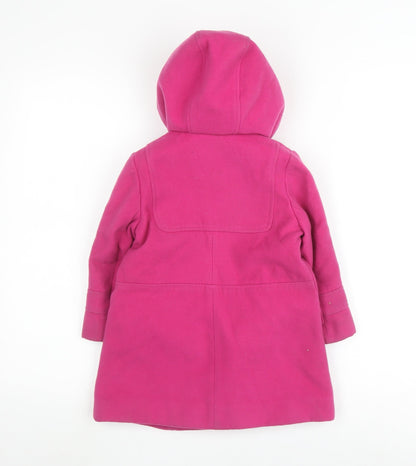 John Lewis Girls Pink Duffle Coat 2 Years