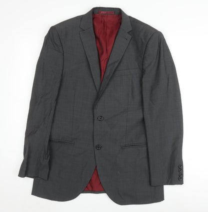 Mens UK Size 38 NEXT Regular Grey Suit Jacket