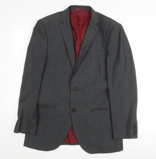 Mens UK Size 38 NEXT Regular Grey Suit Jacket