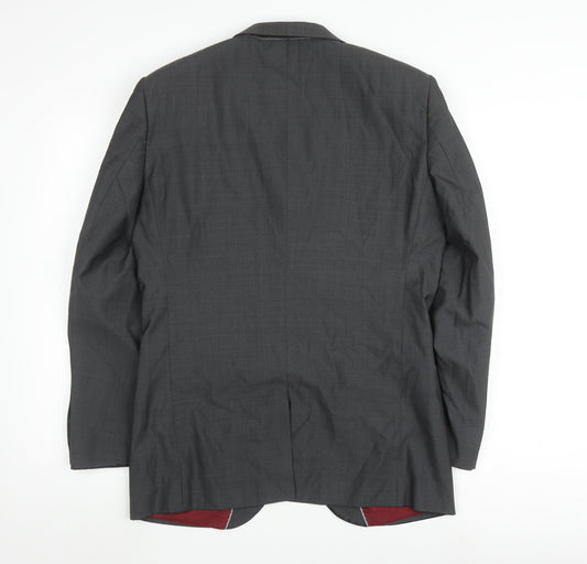 Mens UK Size 38 NEXT Regular Grey Suit Jacket